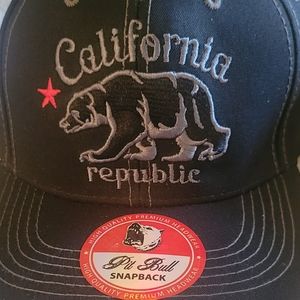 California Republic Hat by Pitbull